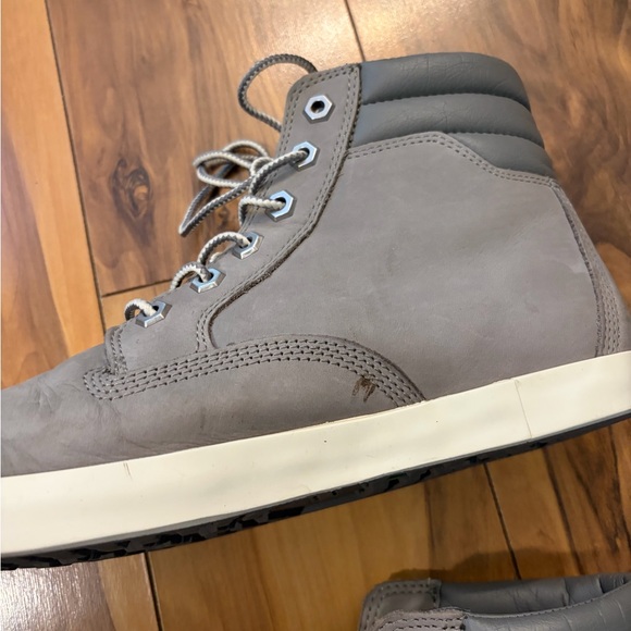 Timberland Dausette Women’s 8.5 Gray Nubuck High Sneaker Boot Ortholite - Picture 8 of 8